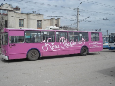 Размещение рекламы на троллейбусах в Севастополе